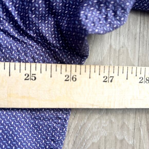 Ermenegildo Zegna Purple Button Up Long Sleeve Centroquaranta Twill Men’s Sz XXL - Picture 7 of 8